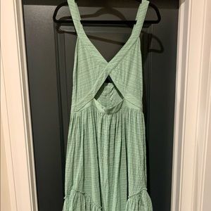 Free People Green Sundress
